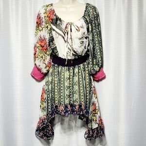 Shop Therapy Whimsi Fairycore Pheasant Dress Women's (S/M)